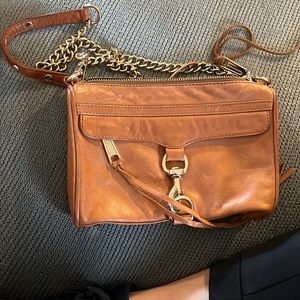 Rebecca Minkoff camel colored crossbody bag! Great condition!
